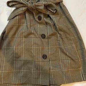 plaid skirt UO